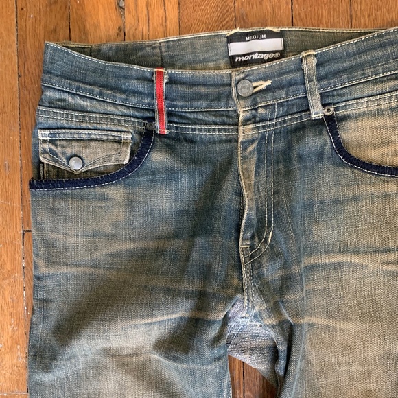 Vintage Men's Distressed Straight Jean 32"-33"( - Picture 2 of 5